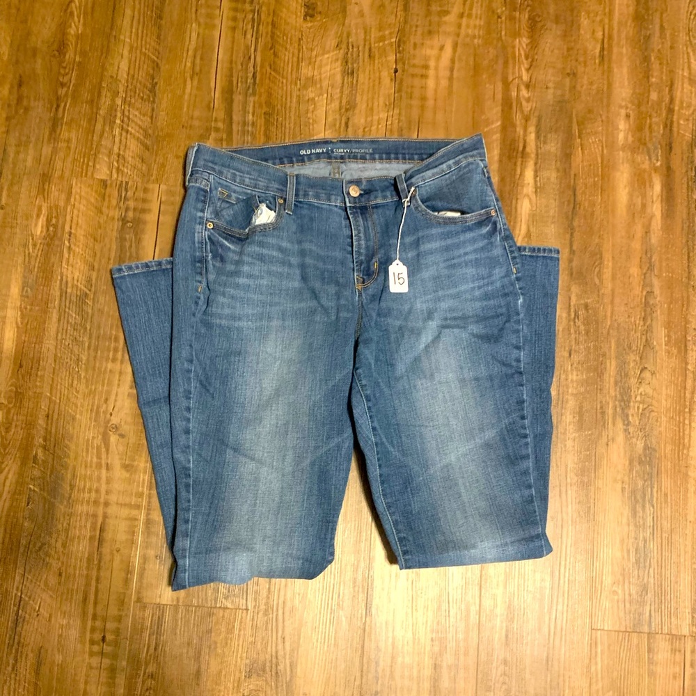 Old Navy Curvy Profile Jeans, Regular fit, size 14 (#15)